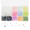 12 Pack: Faceted Aurora Borealis Crafting Beads Box by Bead Landing™